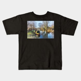 Winter On The Kennet Kids T-Shirt